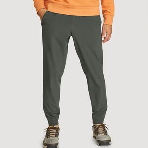 Eddie Bauer Men's Dark Green Athletic Joggers